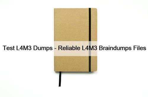 Test L4M3 Dumps - Reliable L4M3 Braindumps Files