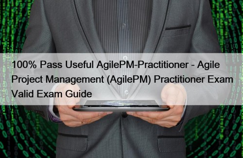 100% Pass Useful AgilePM-Practitioner - Agile Project Management (AgilePM) Practitioner Exam Valid Exam Guide