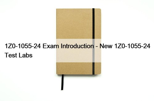 1Z0-1055-24 Exam Introduction - New 1Z0-1055-24 Test Labs